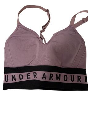 Purple Under Armour sports bra